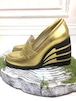 ANREALAGE MOTION COIN LOAFER GOLD