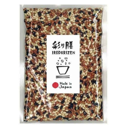 彩り膳(いろどりぜん) 1kg 国産 古代米が主役のブレンド 黒米赤米緑米他 雑穀屋穂の香
