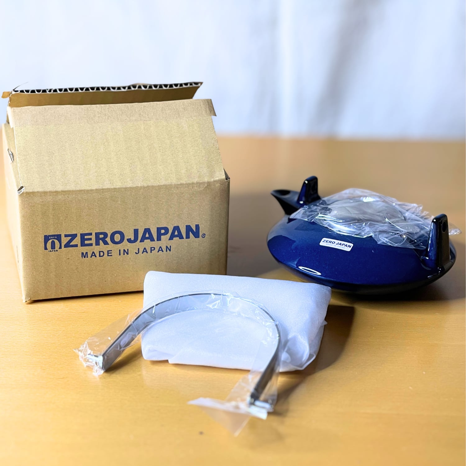 ZEROJAPAN ZENティーポット 500cc ジーンズブルー | BBN-18 JB | 日本