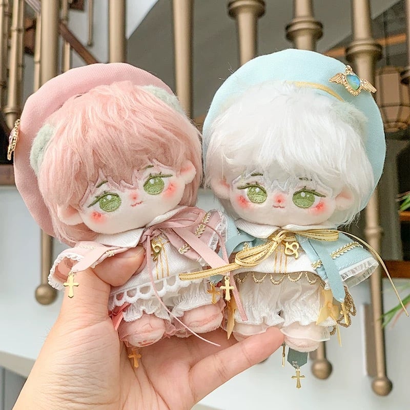 10cmぬい服】天使の聖歌隊コーデ 着せ替えぬいぐるみ用 棉花娃娃お洋服