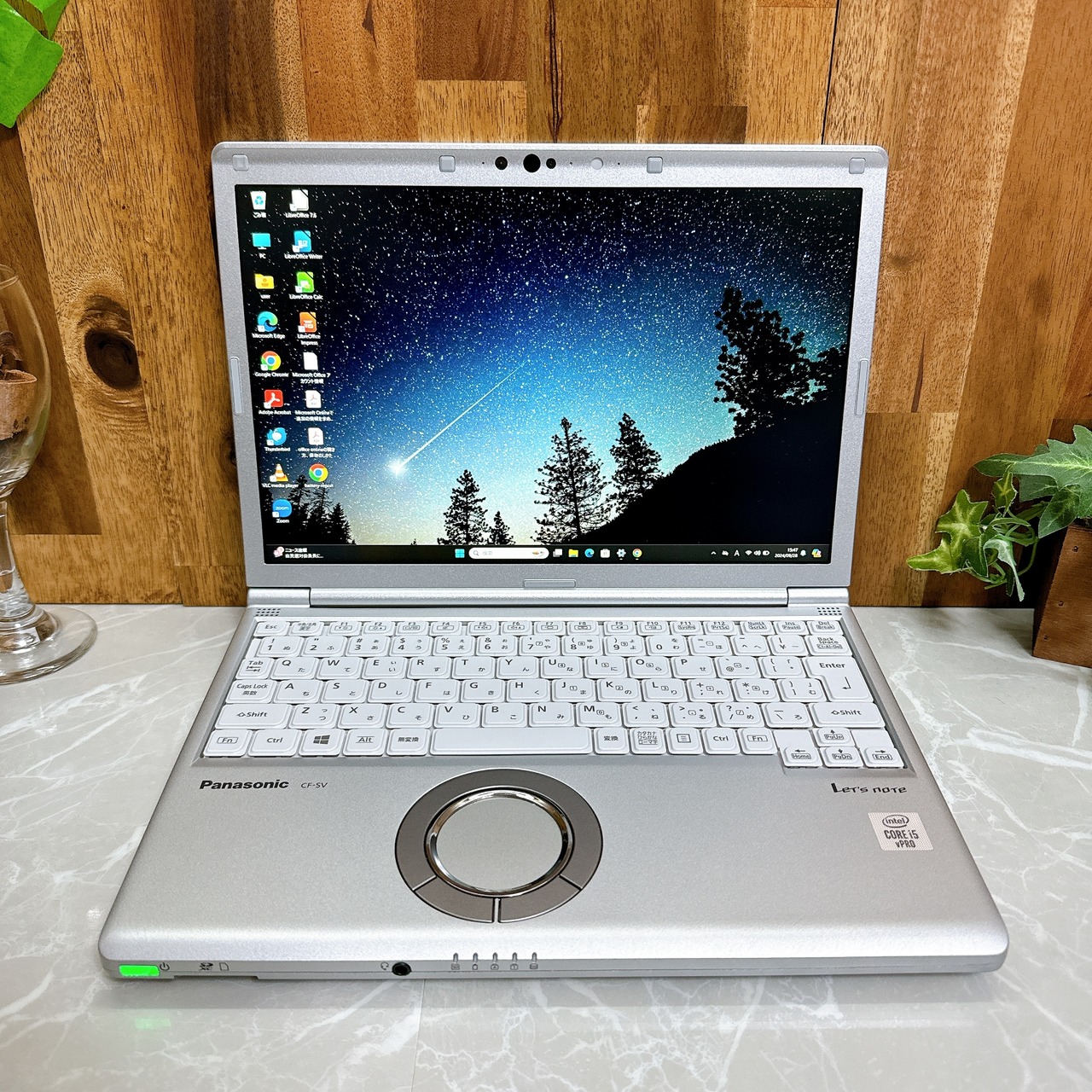2020年式 Panasonic Let’s note SV9 第10世代Core i5 / メモリ8GB / SSD 256GB / 12.1インチ FHD ノートPC