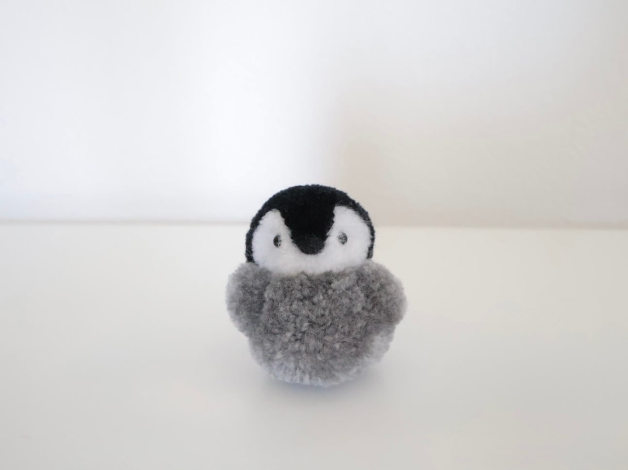 ふわふわ毛糸のあかちゃんぺんぎん