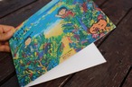 絵本づくり追加品◆【台紙＋素材】沖縄の海を感じる絵本作り追加セット