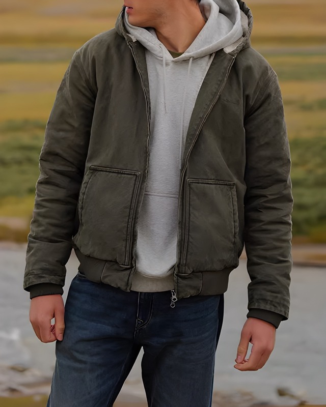 アメリカン ヴィンテージコットンボアジャケット 3色　E0232