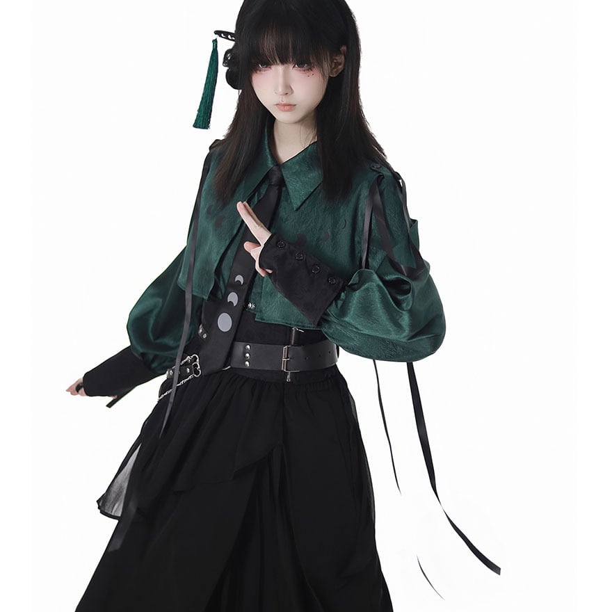 サブカル 服 地雷系 通販 ウエストカバー レース pinksavior