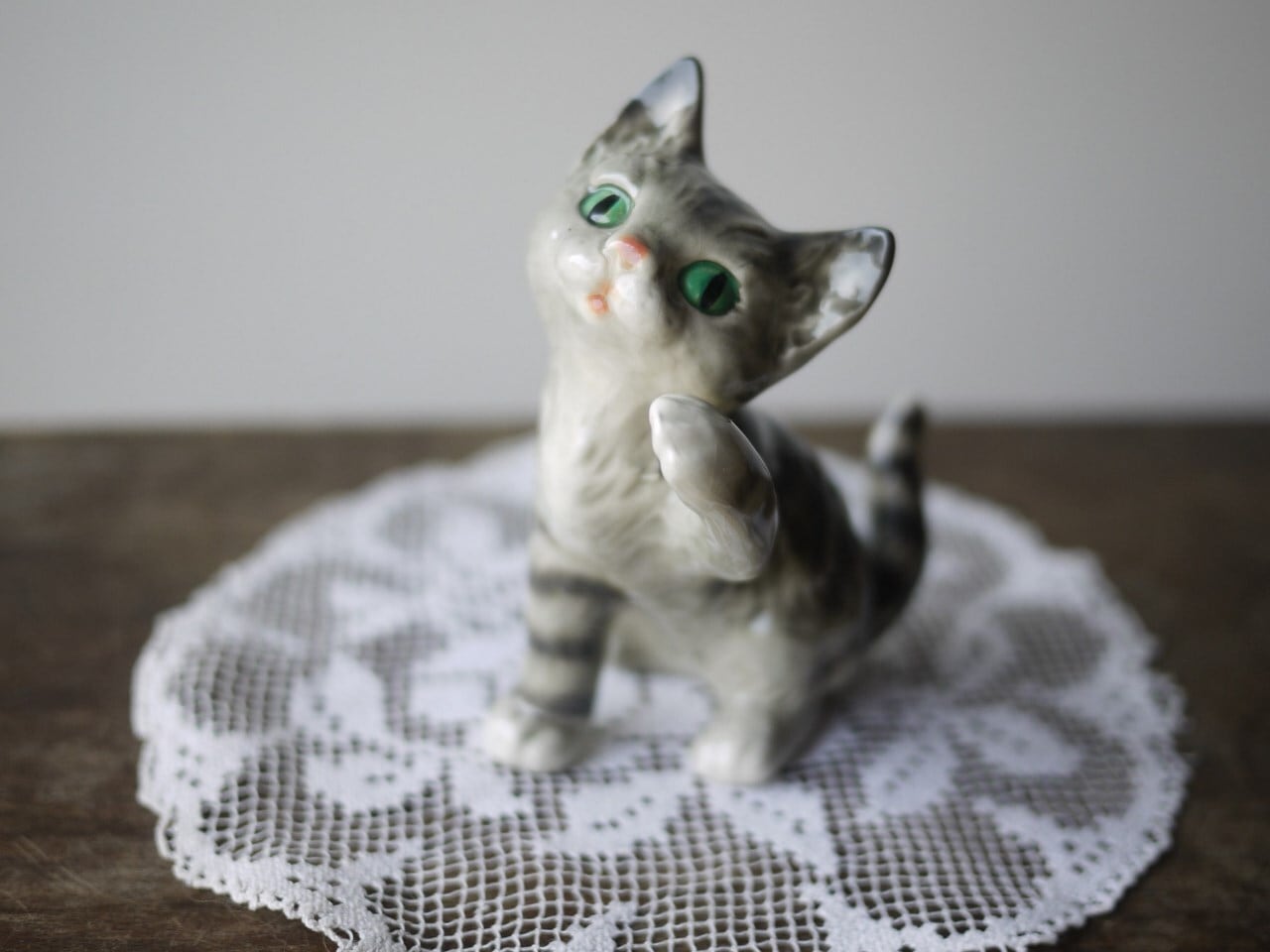 Goebel グリーンアイの猫 ドイツヴィンテージ