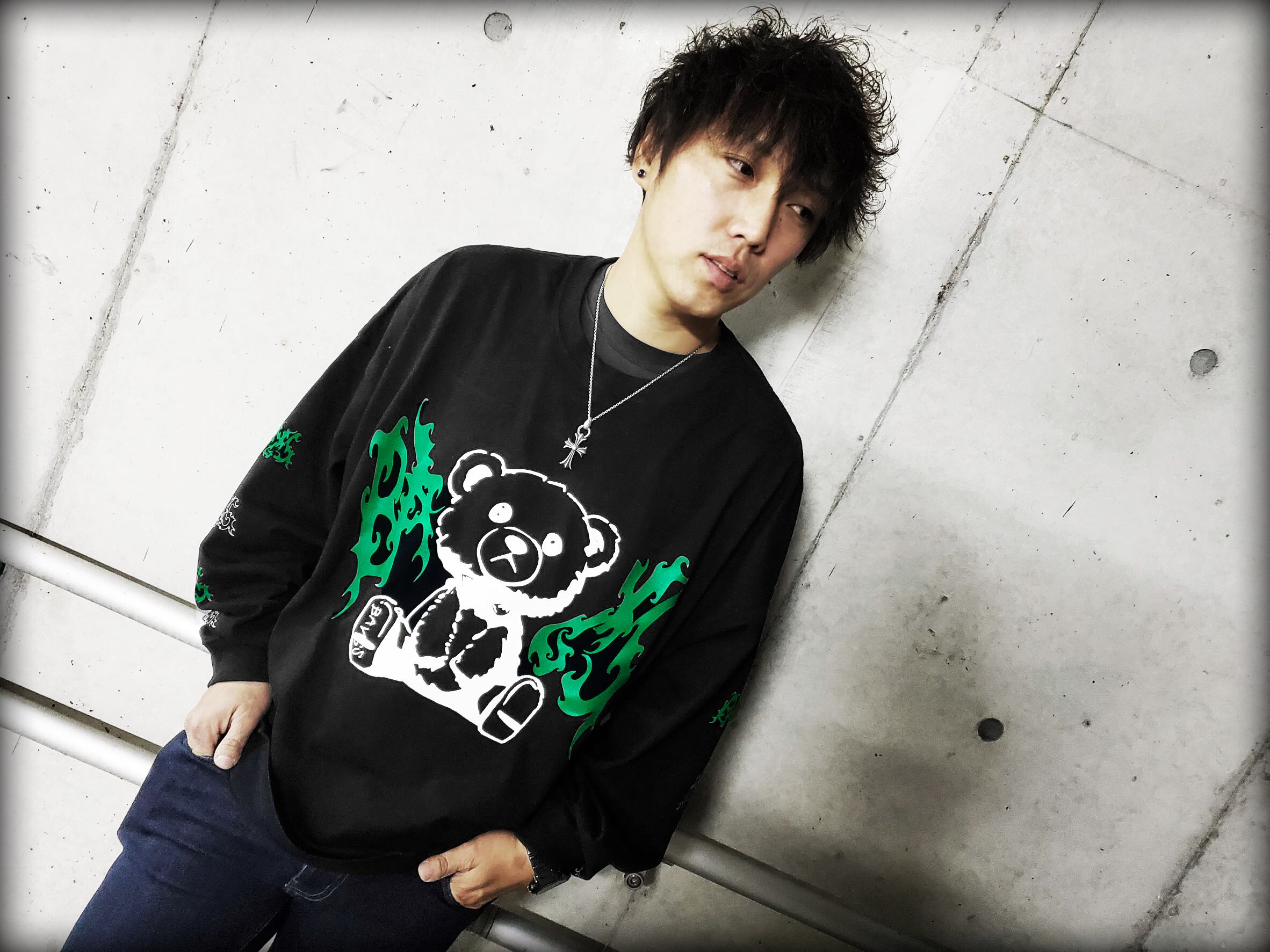 Naughty bear/ビッグロンT | BANGS