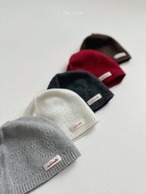 【 minirobe / 予約 】Heart beanie