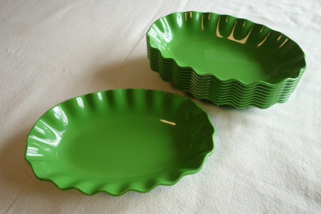 【波型オーバル皿】