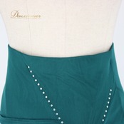 社交ダンス 衣装 スタンダード スカート レッスンウェア レディース オールシーズン 緑 グリーン系 ラインストーン レース 上品 練習着 清楚 落ち着き 華やぎ 洗練 光 ラグジュアリー エレガント お洒落 セクシー シンプル 通気性 伸縮性 高品質 カジュアル フォーマル 体型カバー デザイン スタイリッシュ パーティー コーディネート 着回し