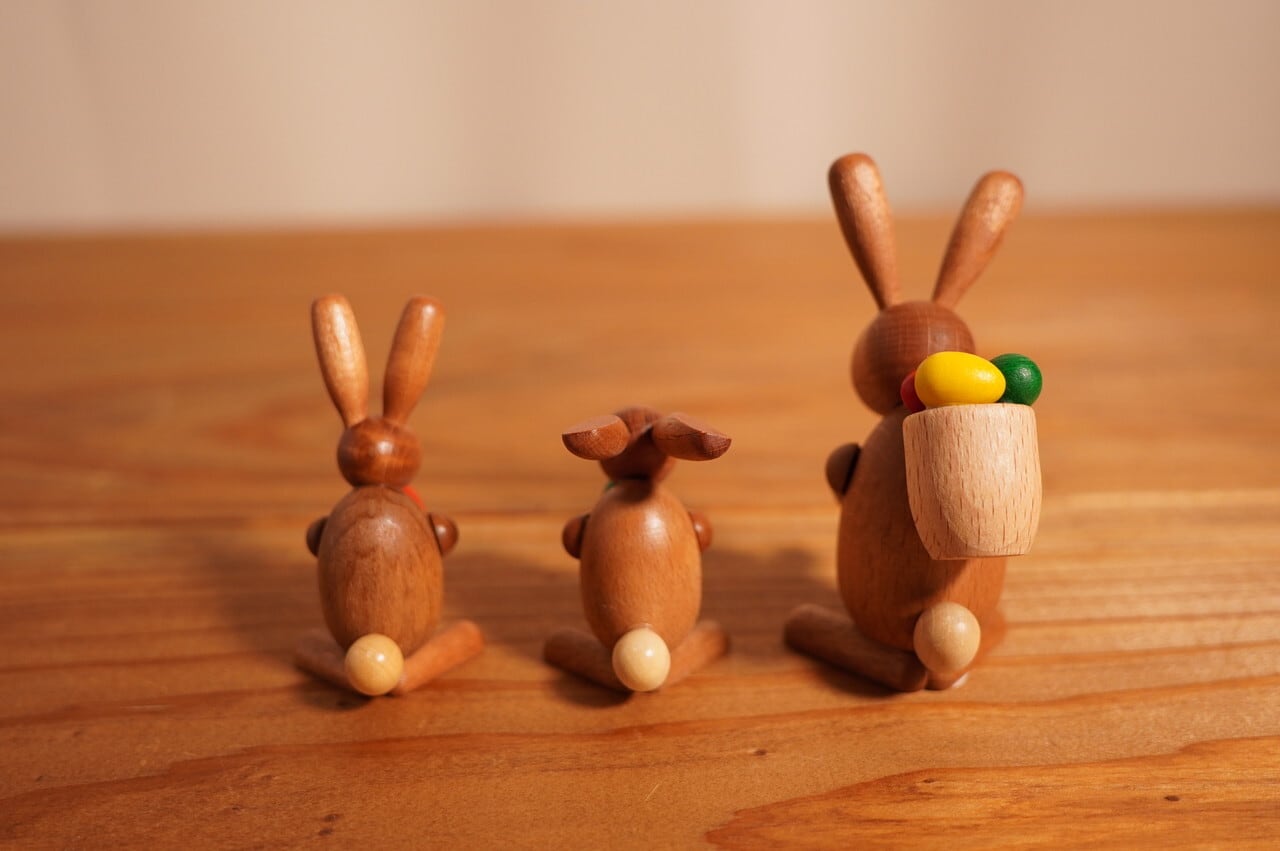 イースターバニーオブジェSET3 | PADDY'S