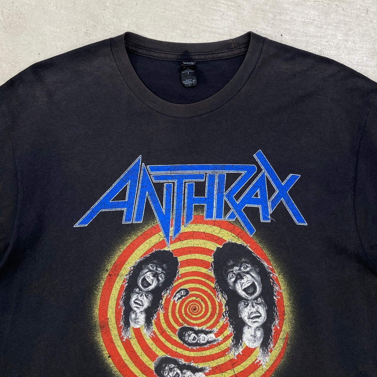 ANTHRAX アンスラックス バンドTシャツ バンT メタル メンズL 古着 