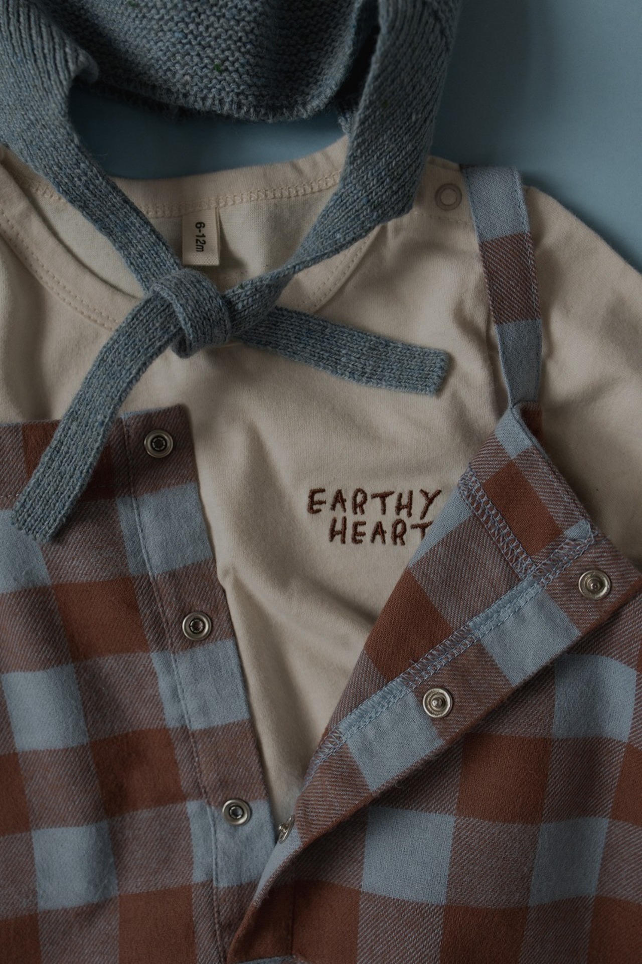 ORGANIC ZOO　Earthy Heart Bodysuit GOTS