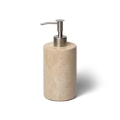 MARBLE SOAP DISPENSER -Roman Travertine