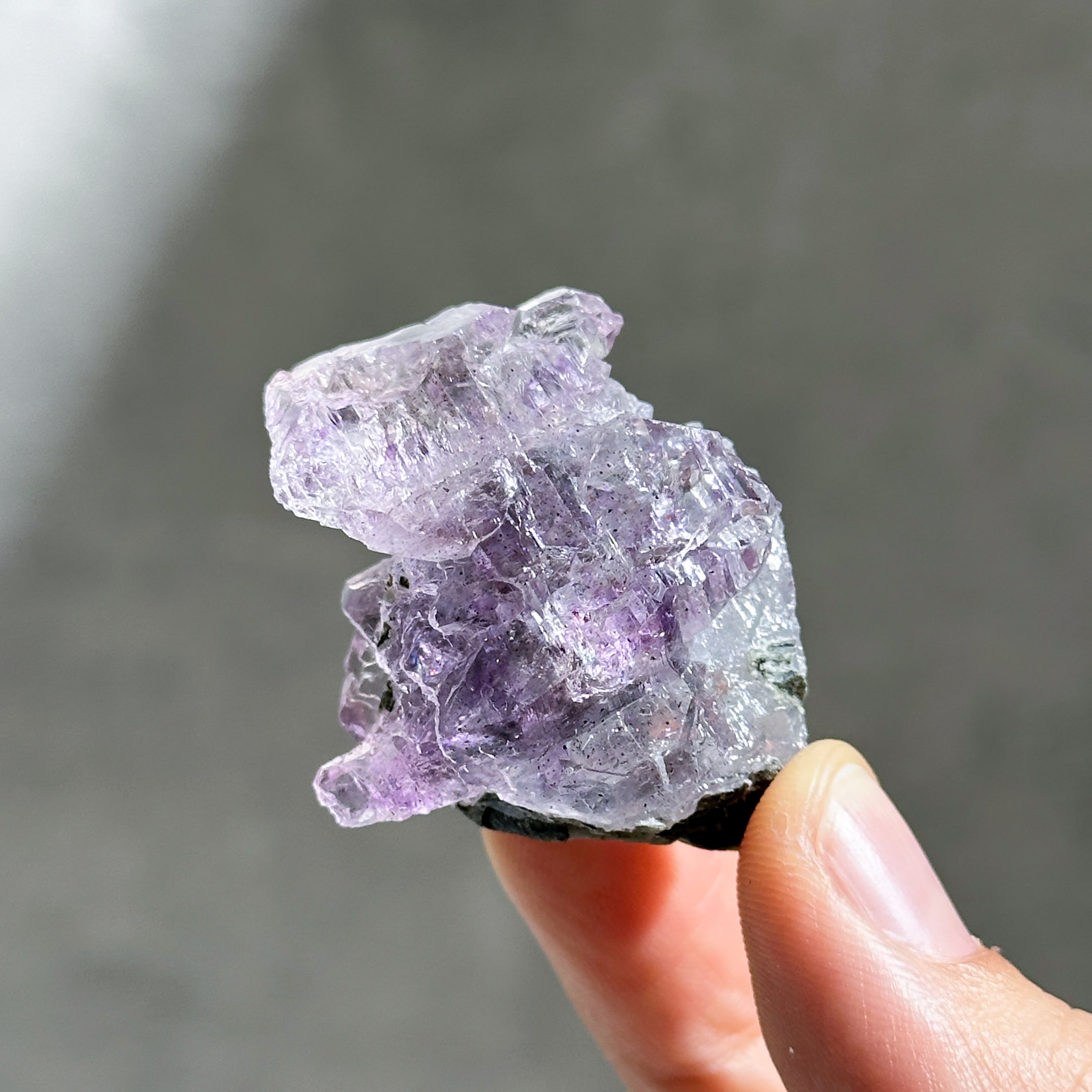 インド・カルール産アメジスト クラスター 43◇ Amethyst ◇天然石