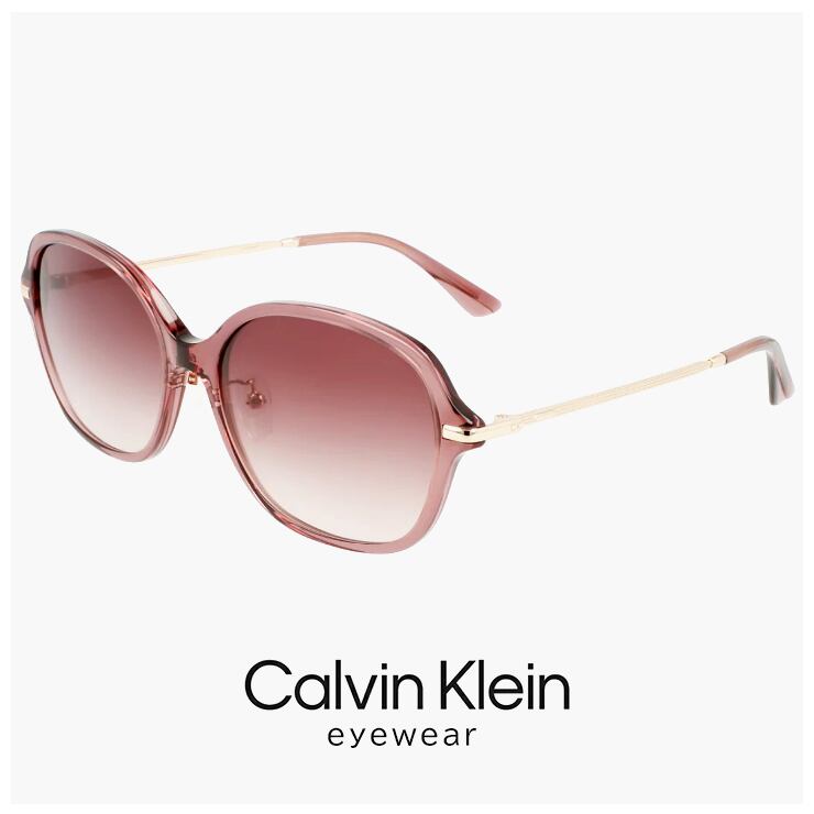 レディース カルバンクライン サングラス ck22560slb 235 57mm calvin