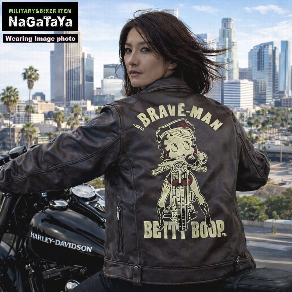 The BRAVE-MAN×Betty Boop ブレイブマン&ベティブープ コラボ バイカー