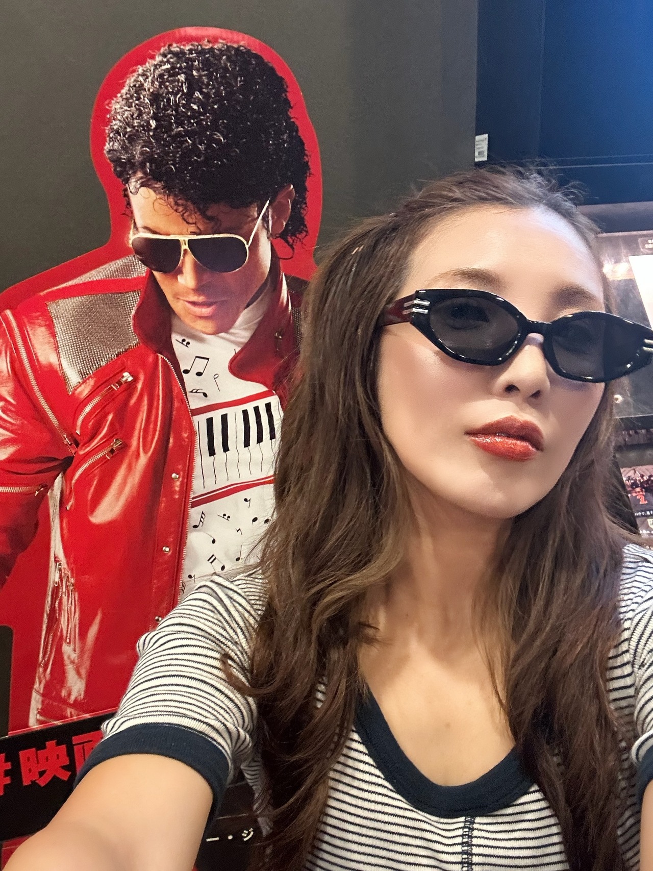 【revival】EYEWEAR 001【カーブエンドサングラス】/Black・leopard