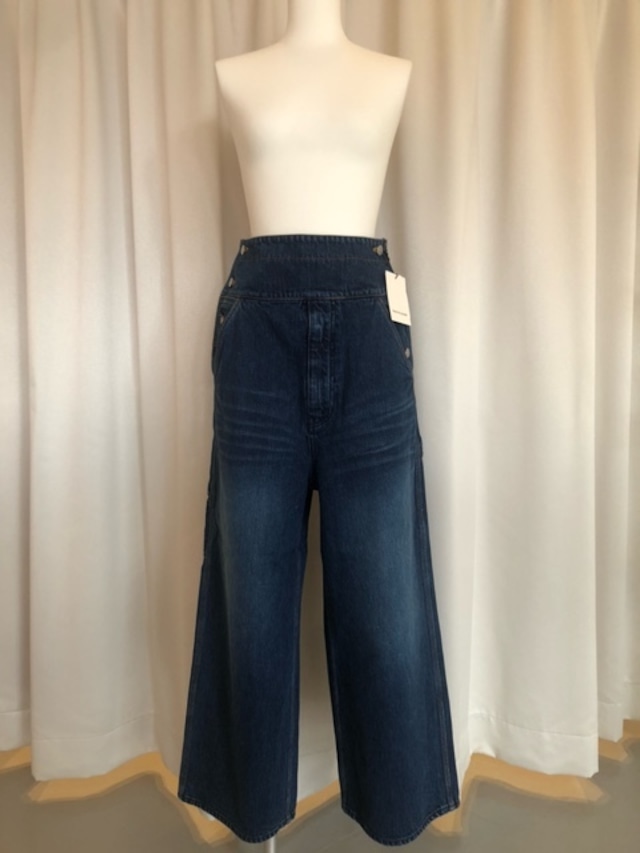 beautiful people-selvedge denim high waist pants