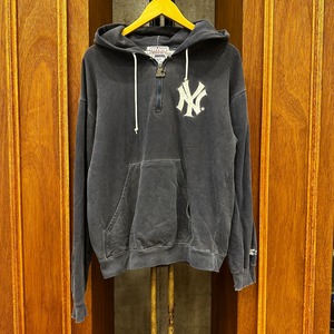 STARTER YANKEES NAVY SWEAT H/Z PARKA