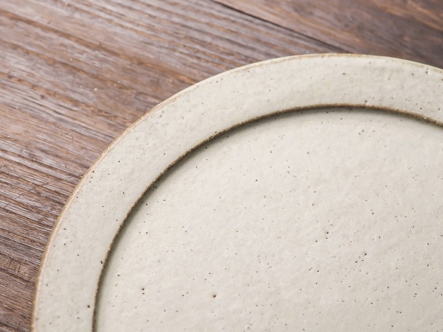 SHIROUMA 洋皿 24cm 緑青（大皿・リムプレート・ワンプレート）／長谷川 哲也