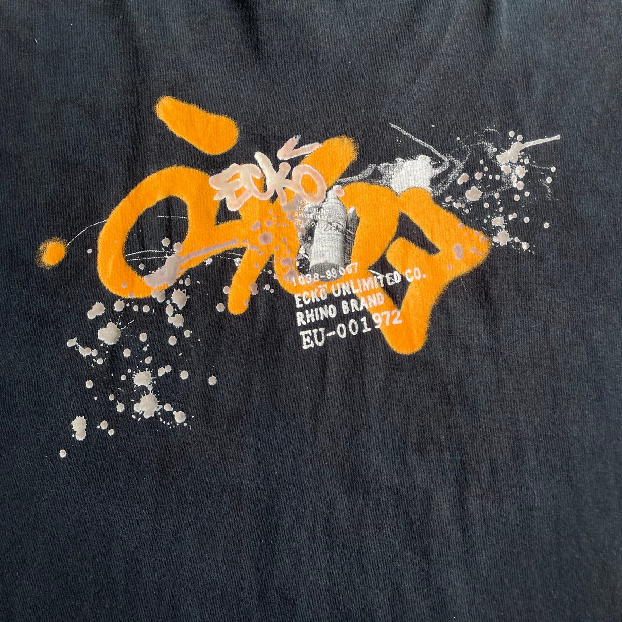 ecko unltd ゲームシャツ　古着　美品 00年代 ECKO UNLTD グラフィティ キャラクタープリントTシャツ メンズ