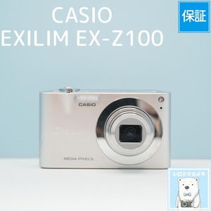 CASIO EXILIM EX-Z100 デジカメ スマホ転送OK フルセット シロクマカメラ a7508