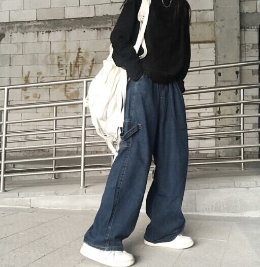 新作 レディース ボトムス ズボン パンツ デニム ハイウェスト ワイドパンツ