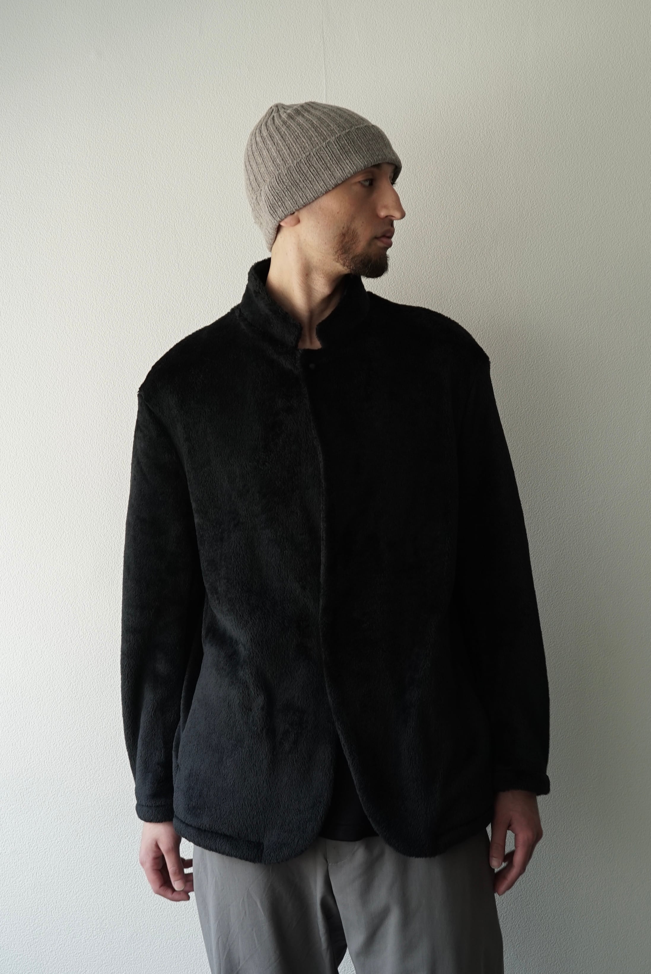 High Loft Fleece / Fleece Jacket（BLACK） | C O L I N A