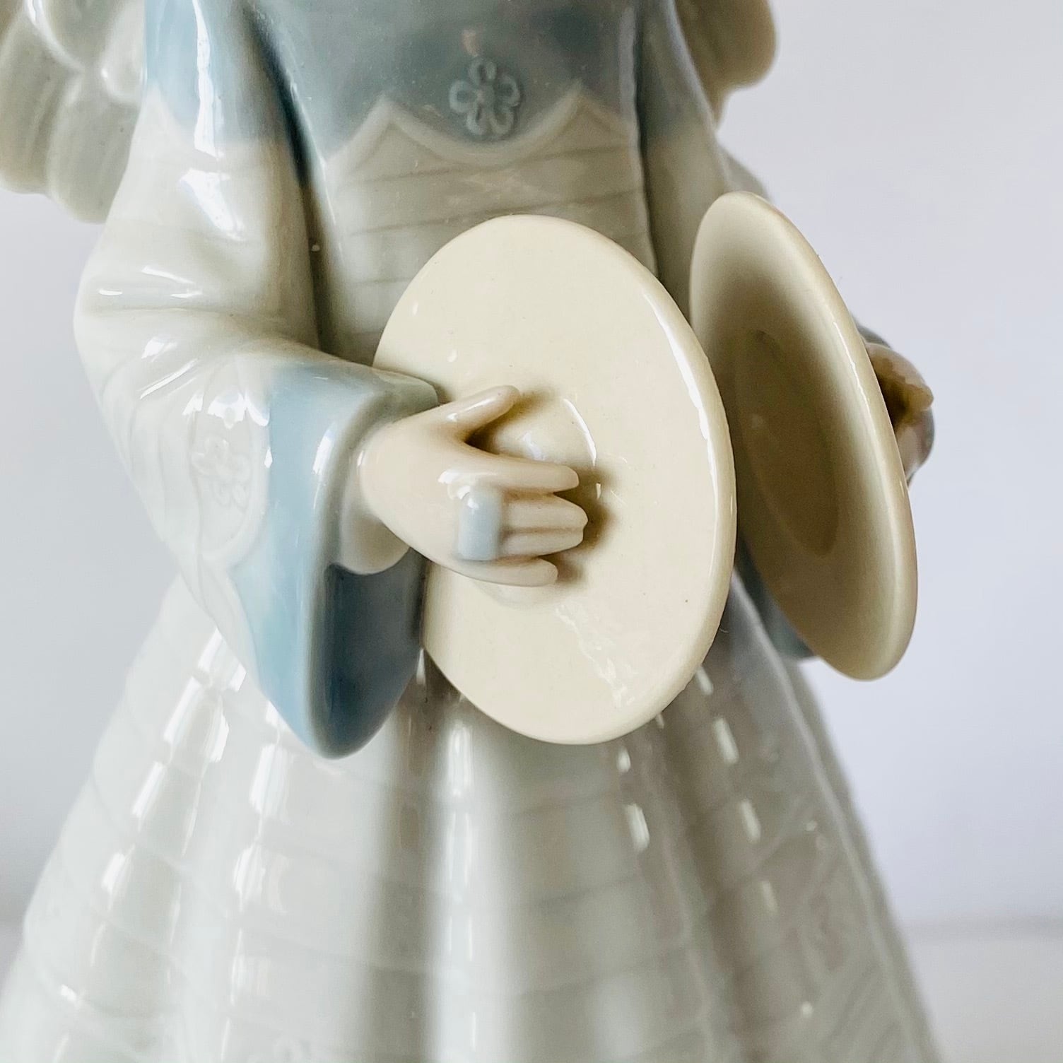 ☆絶盤☆美品☆リアドロ Lladro【天使のシンバリスト】フィギュア