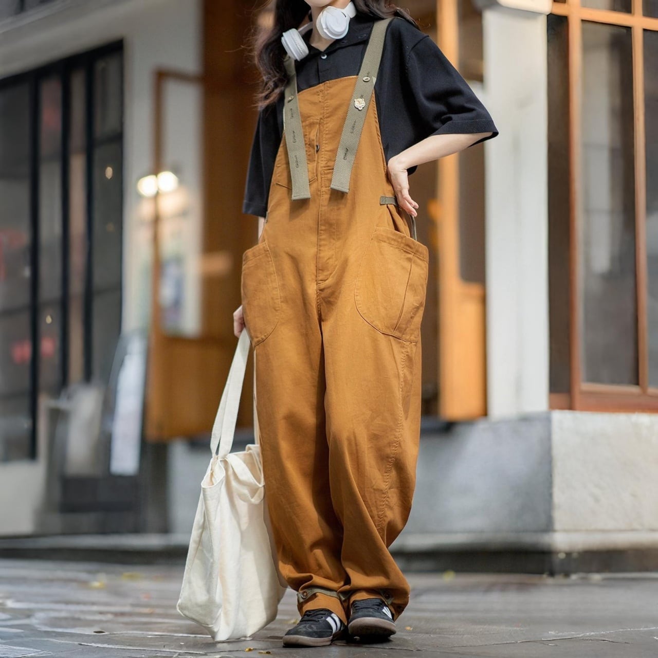 ミリタリーコードユーティリティオーバーオール A02055