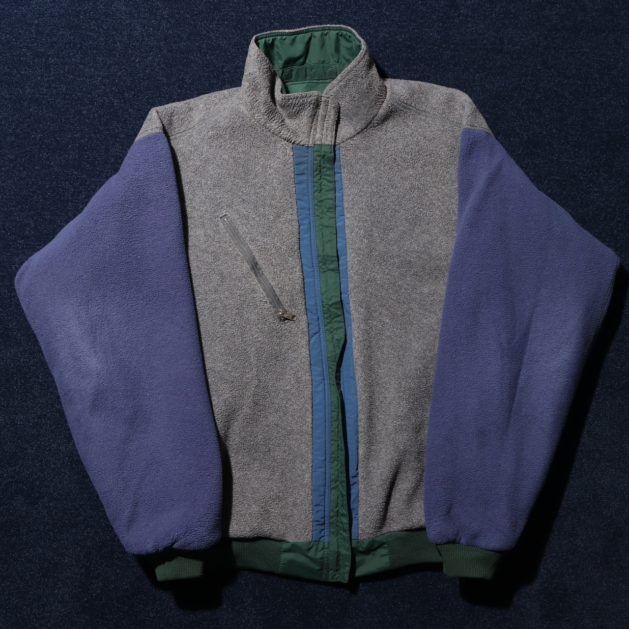 美品 L 99年 USA ハンターグリーン Patagonia Shelled Synchilla Jacket シェルドシンチラジャケット フリース