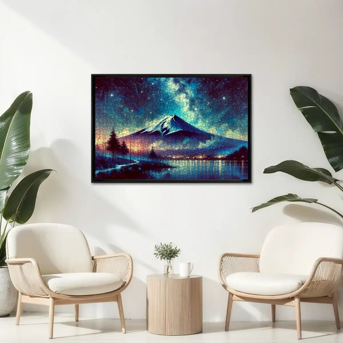 Shipping Worldwide】Mystic Mt Fuji 幻想的な夜の富士山 | Puzzle