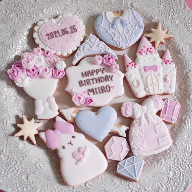 フルオーダーアイシングクッキーについて Francesca Von Sweets