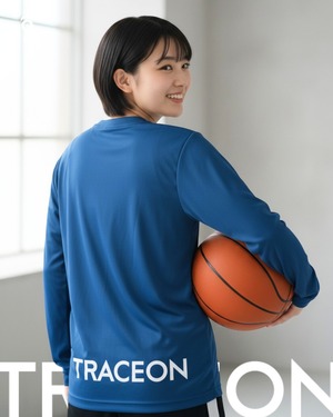 Unfallen - Long Sleeve Tee (blue/white)