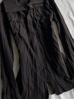 "kiryuyrik" Wrinkled Deformation Nylon Jacket