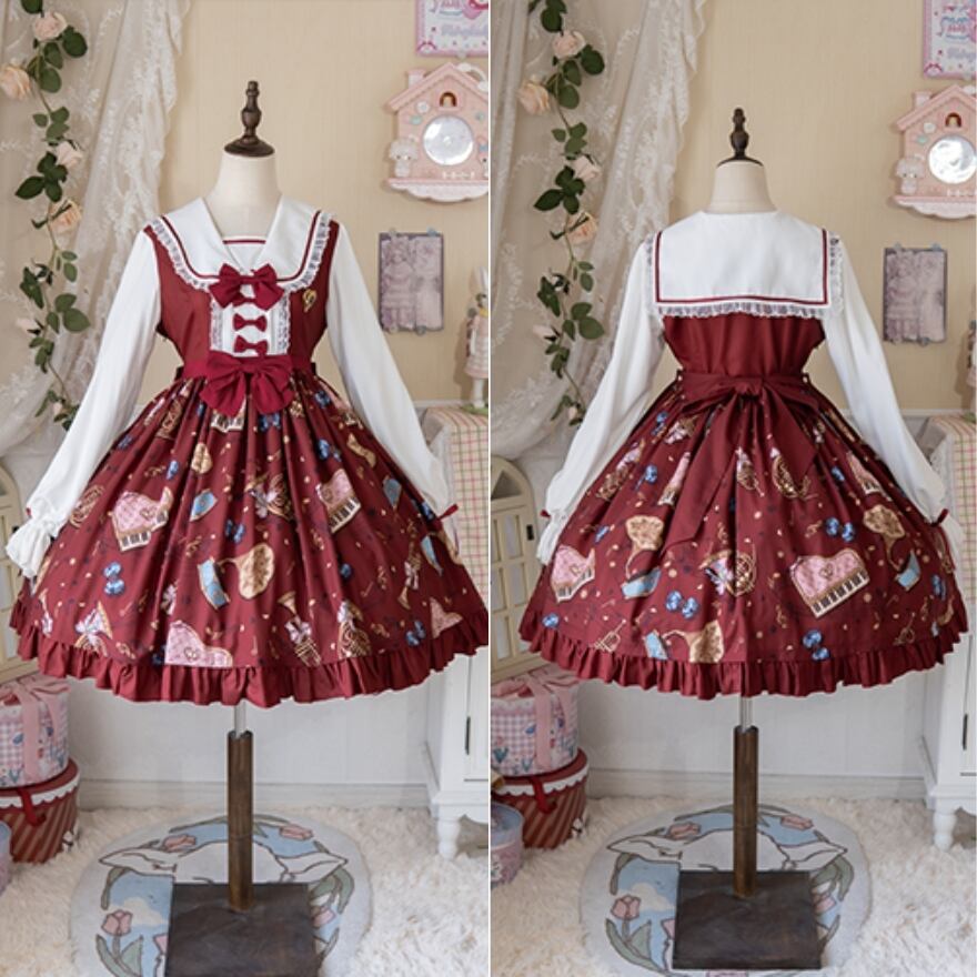 サブカル 服 地雷系 通販 サブカルファッション ロリータ ワンピース