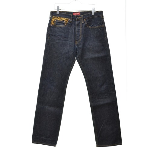 LEVIS × SUPREME / リーバイス × シュプリーム12AW 505 JEANS LEOPARD レオパードデニムパンツ