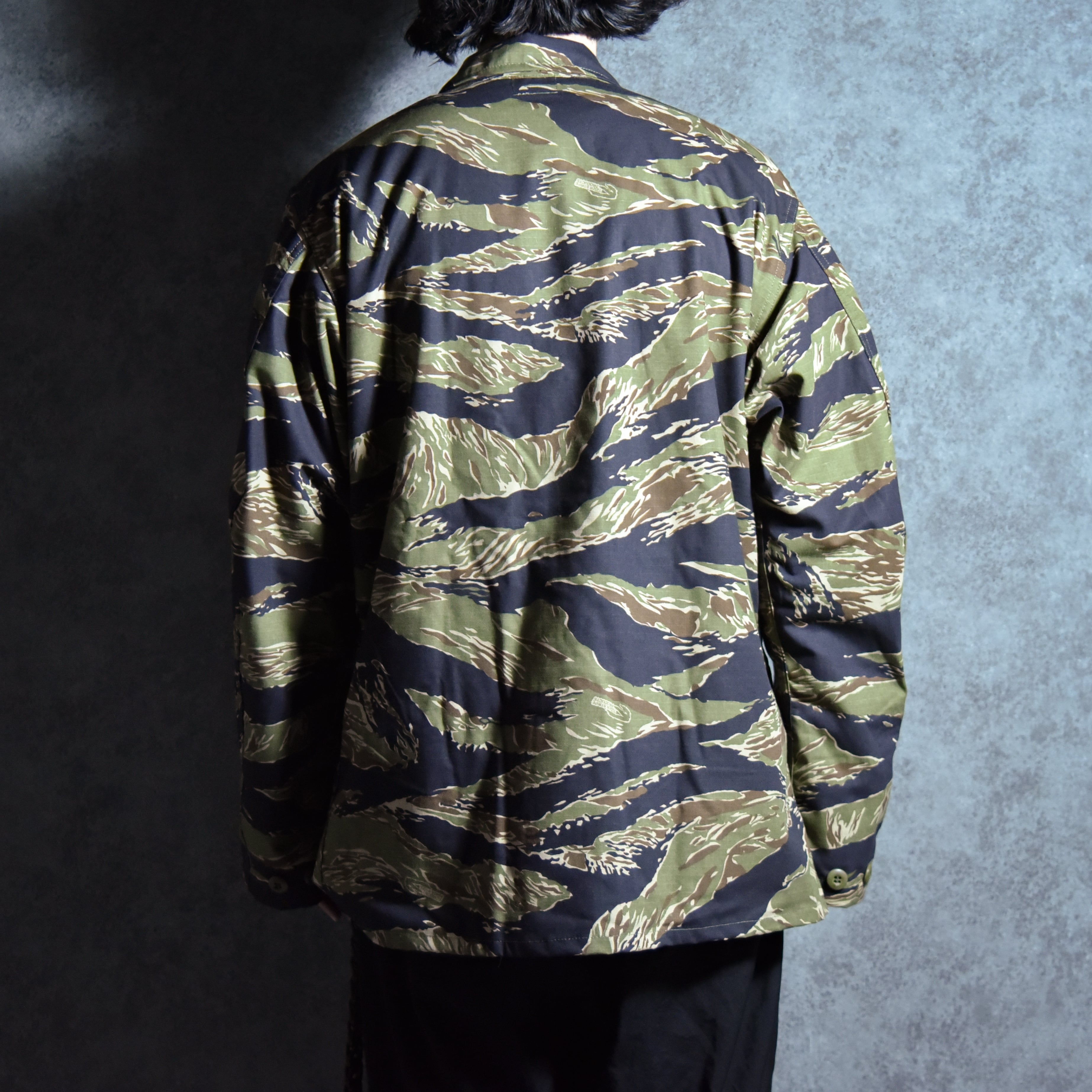 DEAD STOCK】MCGUIRE ARMY NAVY Tiger Camouflage Jungle Fatigue