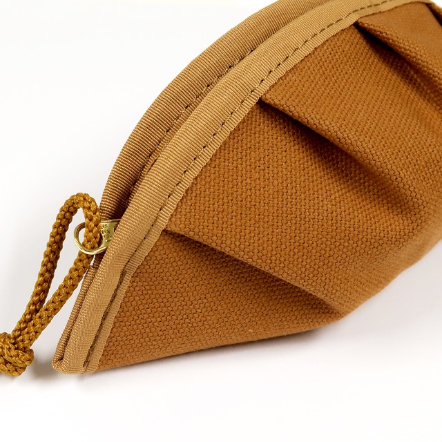 餃子ポーチ（ブラウン）【常温品】※画像3枚目の注意事項をご確認ください