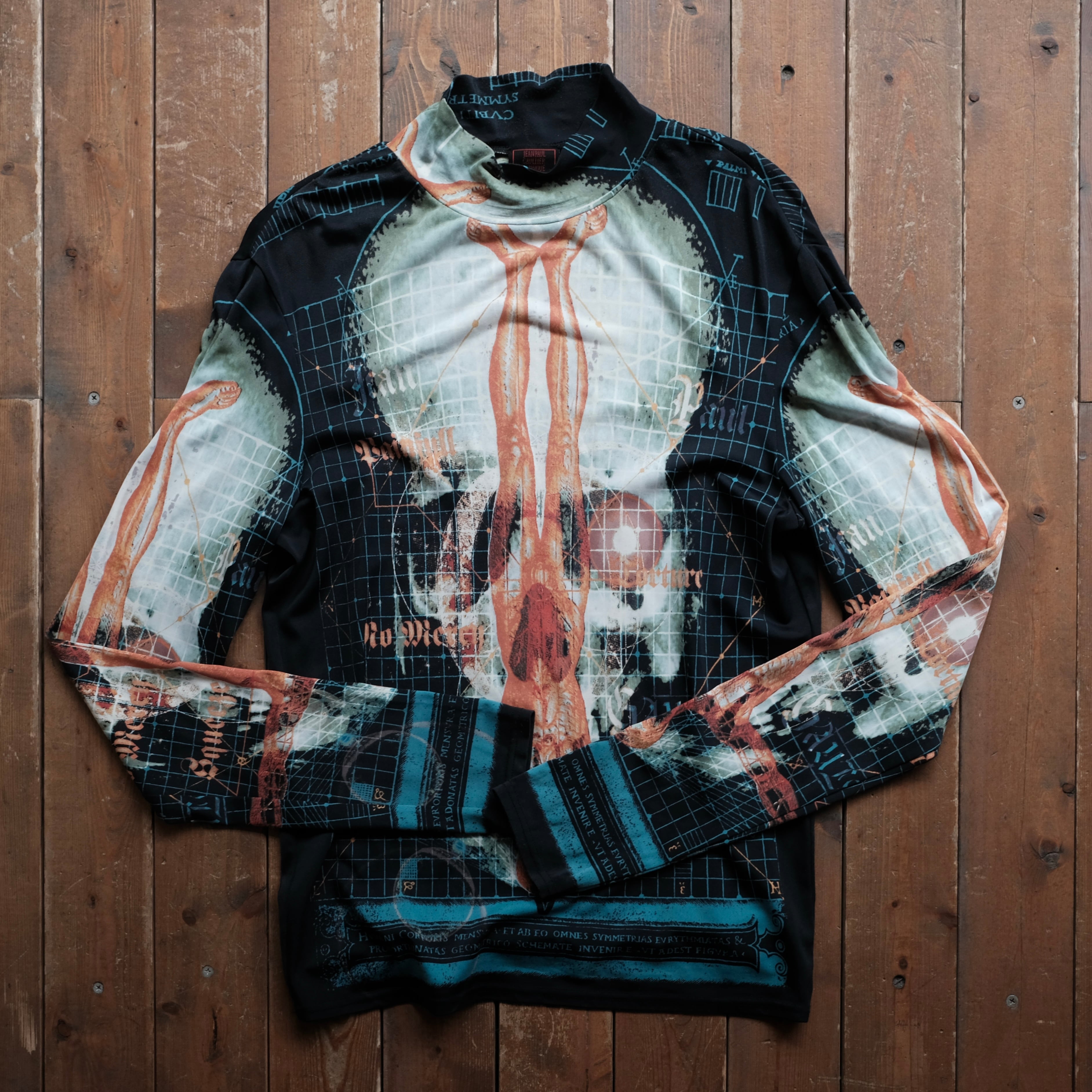 JEAN PAUL GAULTIER CLASSIQUE 98AW PRINTED POWER NET | safarionline