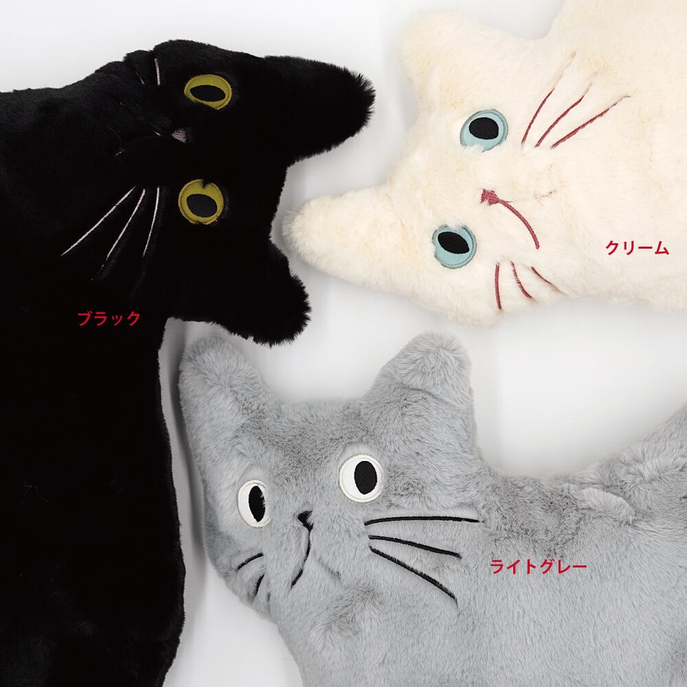 猫クッション ミミクッション クリーム マスノヤ衣料品店 マスノヤ猫雑貨店