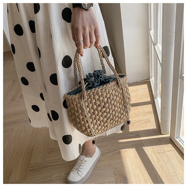 (^^)⭐︎(^-^)　巾着付きカゴバッグ3点 かごバッグ Lサイズ 〜巾着付き〜 かごバッグ k i n a r i 通販