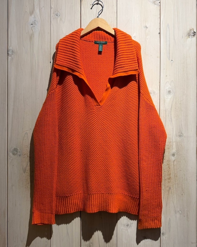 【a.k.a.C.a.k.a vintage】“LAUREN Ralph Lauren” Skipper Knit Pullover