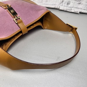 GUCCI グッチ ジャッキー ハンドバッグ ピンク A-14295