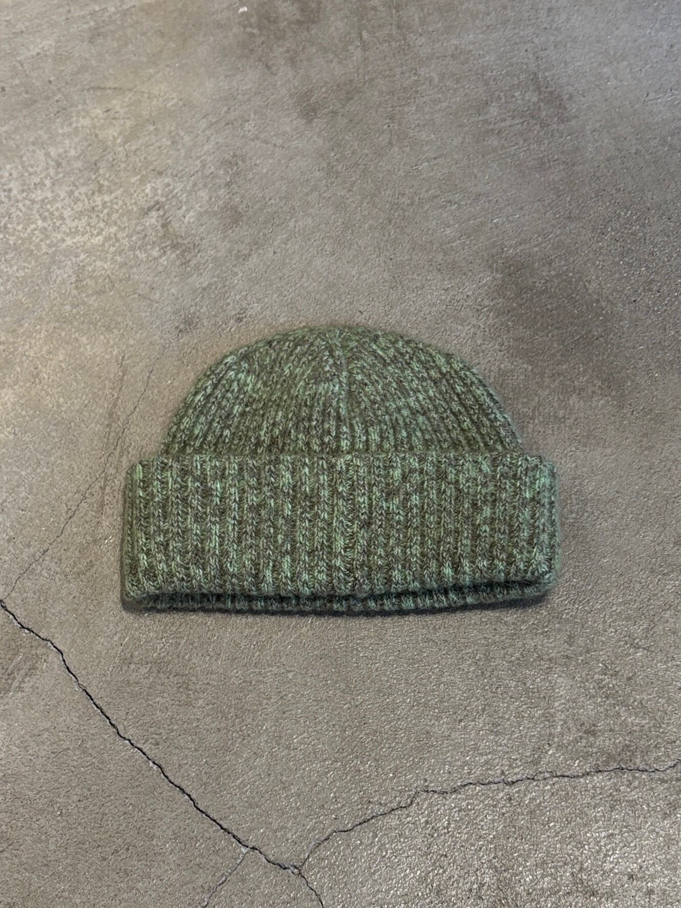 25AW】GANNI ガニー / MELANGE BRUSHED MOHAIR BEANIE / ビーニー