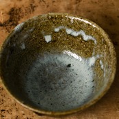 倉敷青木窯　5寸丼鉢　黒