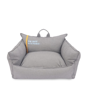 DO NOT Disturb Cushion(Black Check)Sサイズ / monchouchou