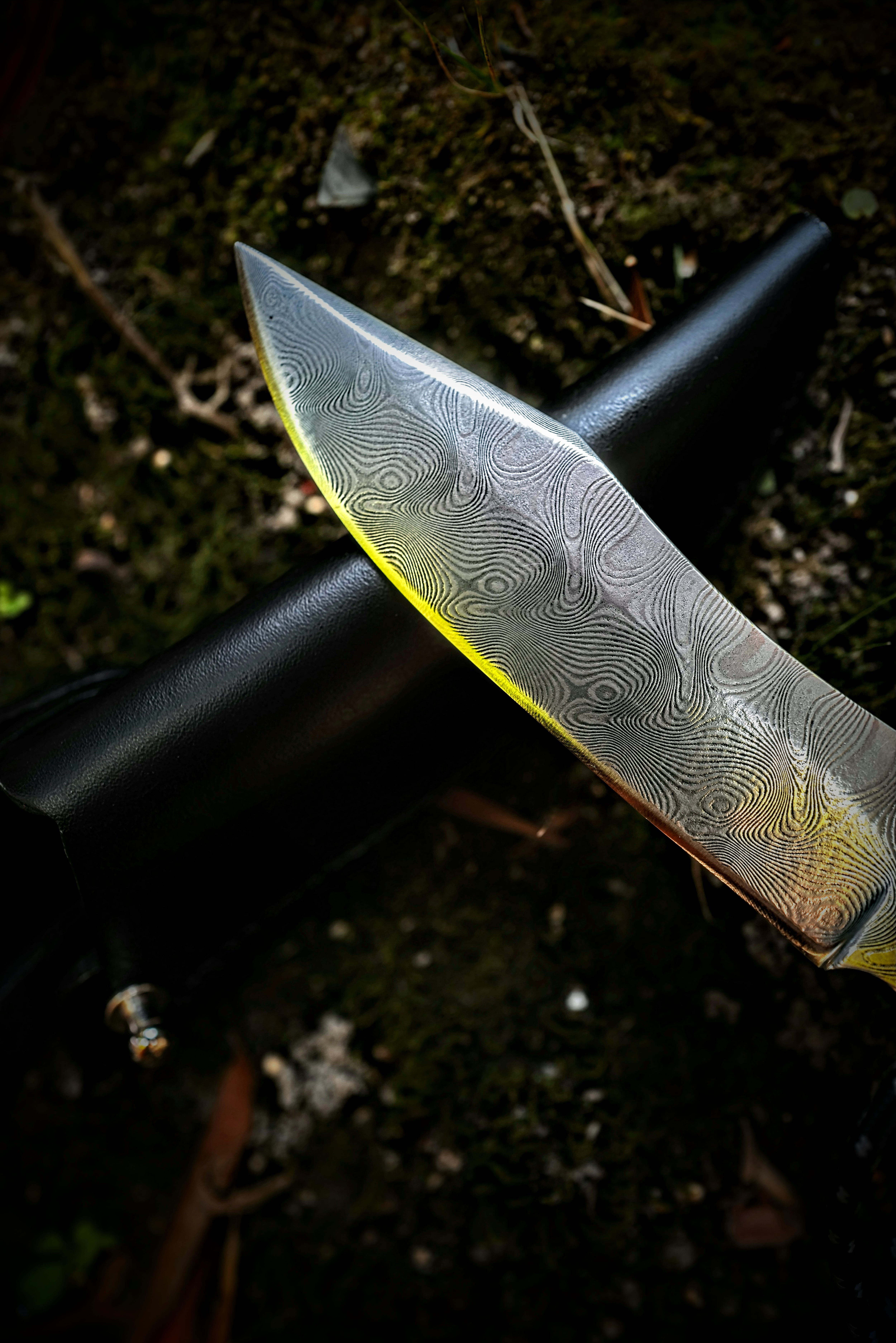 RANGER KNIFE-Damascus-」レンジャーナイフ ダマスカス鋼 | Camp Shop