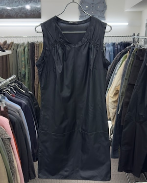 1990s HELMUT LANG GATHERED DRESS